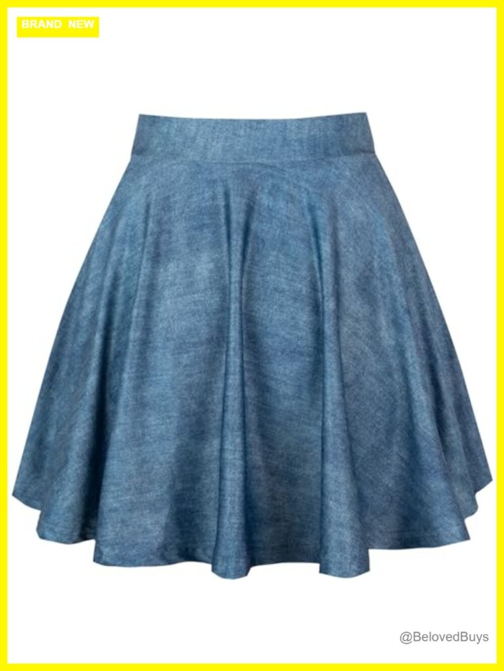 Women's Casual A-Line Mini Skort with Built-in Shorts High Waist